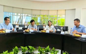 厦门市标准化与质量品牌协会理事长曾琳率队调研VSport体育
